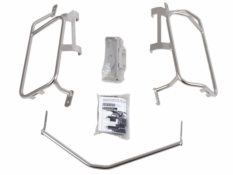 側行李箱架（Cutout 版本）用於 Xplorer Cutout 40/37 鋁箱 / 適用於 Honda CRF 1000 Africa Twin (2016-2017)
