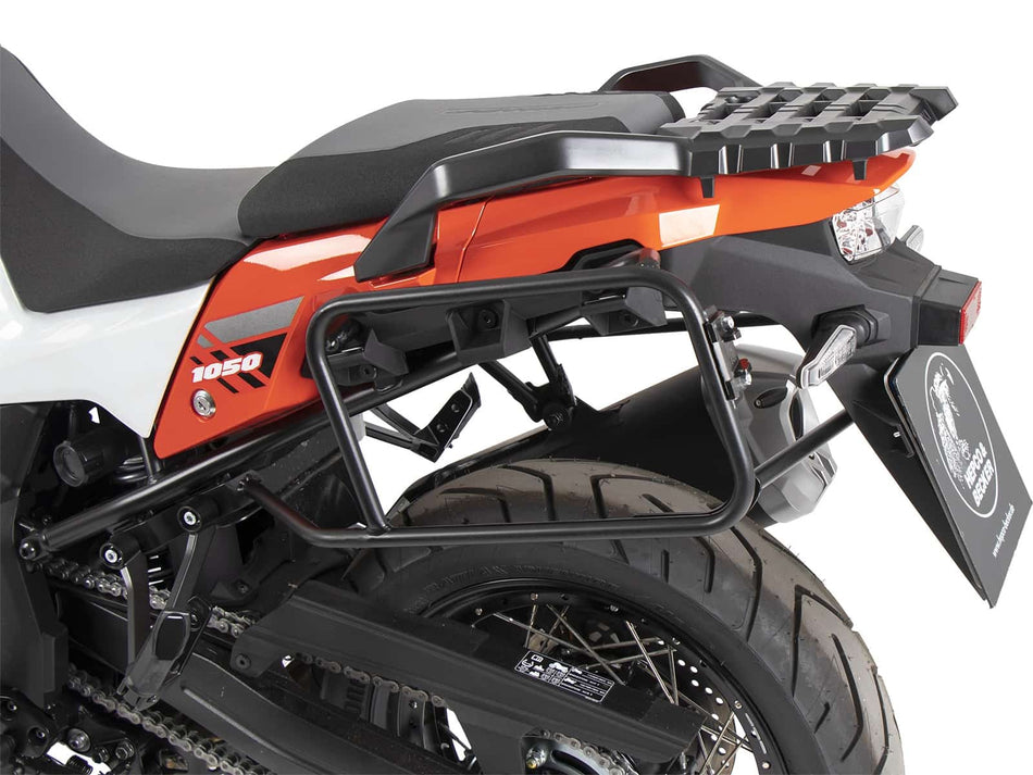 永久式黑色側箱支架 / 適用於 Suzuki V-Strom 1050 / XT (2020-2022)