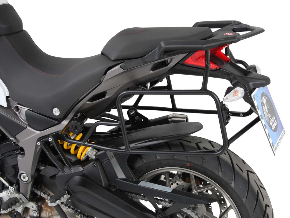 永久式黑色側箱支架 / 適用於 Ducati Multistrada 1260 / S (2018-2020)