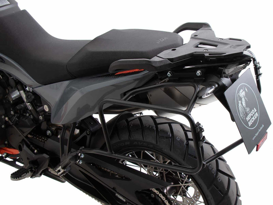 黑色固定式側箱支架 / 適用於 KTM 890 Adv / R / Rally (2021-2022)
