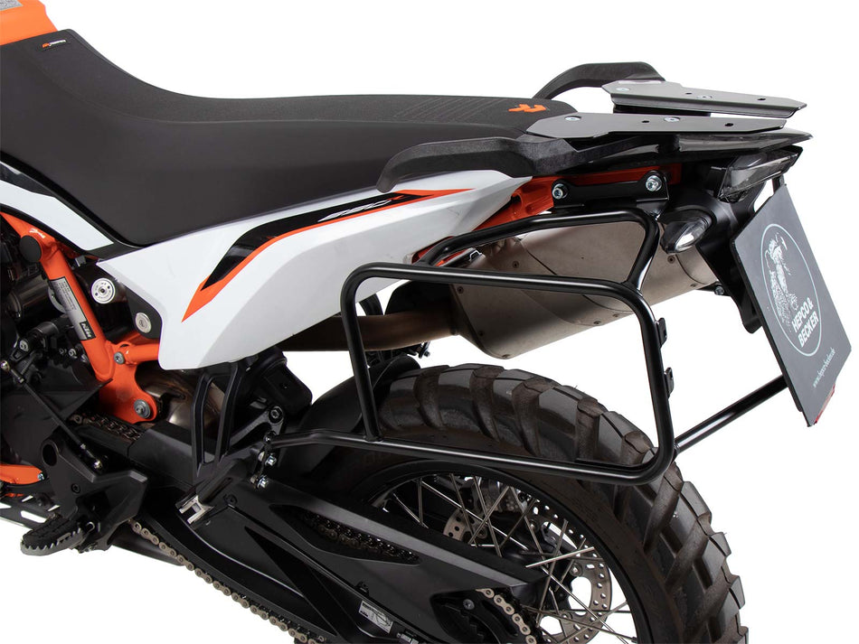 黑色固定式側箱支架 / 適用於 KTM 790 Adv (2024-)