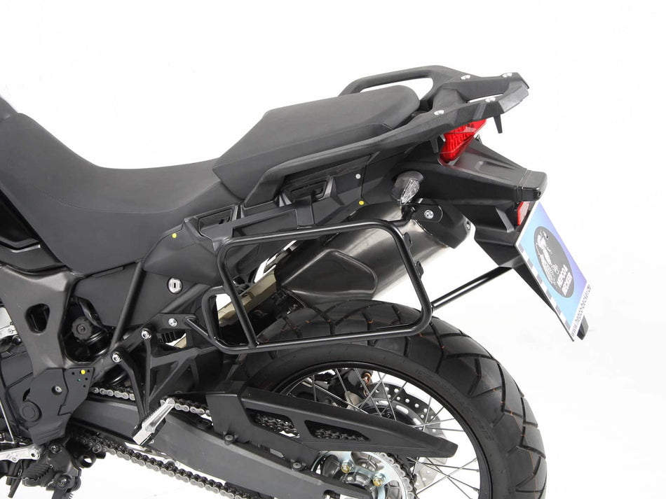 黑色永久式側箱支架 / 適用於 Honda CRF 1000 Africa Twin (2016-2017)