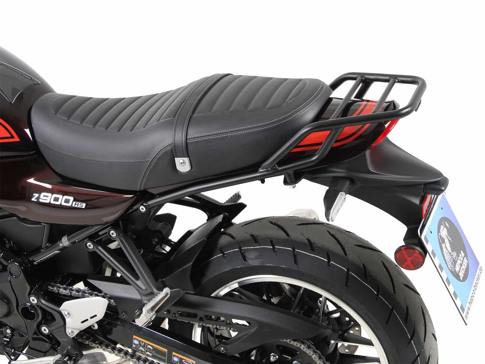 黑色管式後行李架 / 適用於 Kawasaki Z 900 RS / Cafe (2018-2025) / Z 900 RS SE (2022-2025)