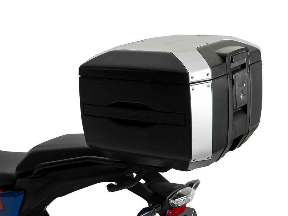 Smartrack 套裝包含 Xcore 後箱- 銀 / 黑 / 適用於 BMW F 450 GS (2026-)