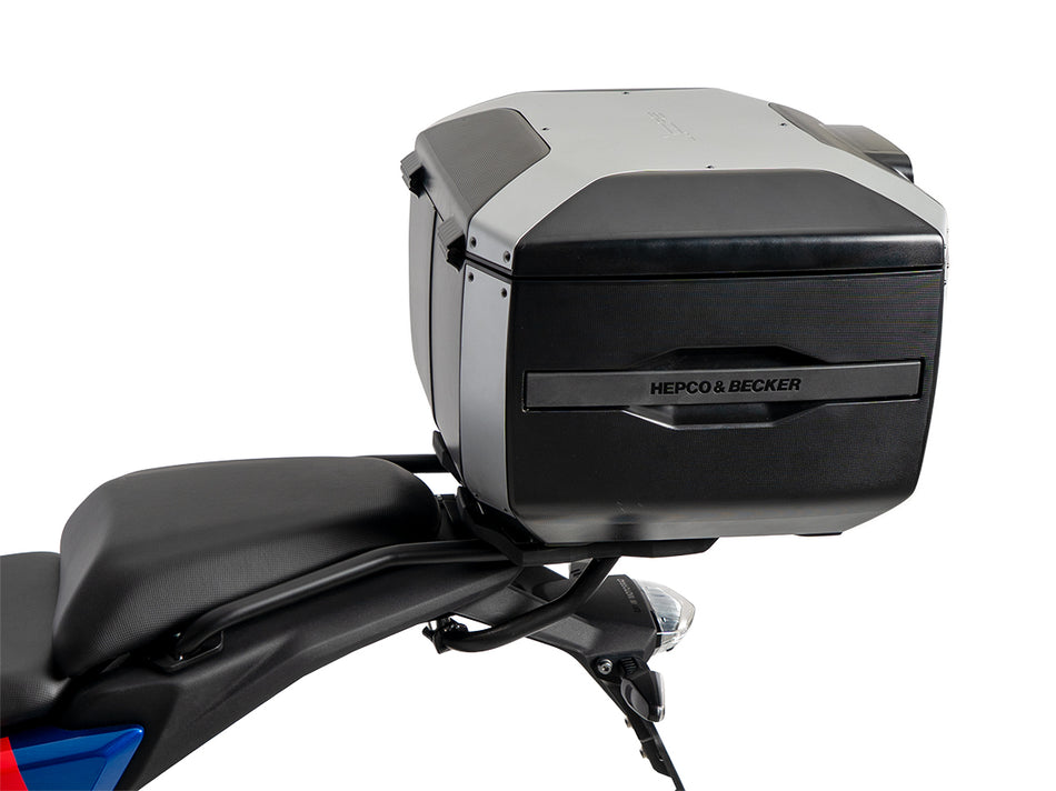 Smartrack 套裝包含 Xcore 後箱- 銀 / 黑 / 適用於 BMW F 450 GS (2026-)