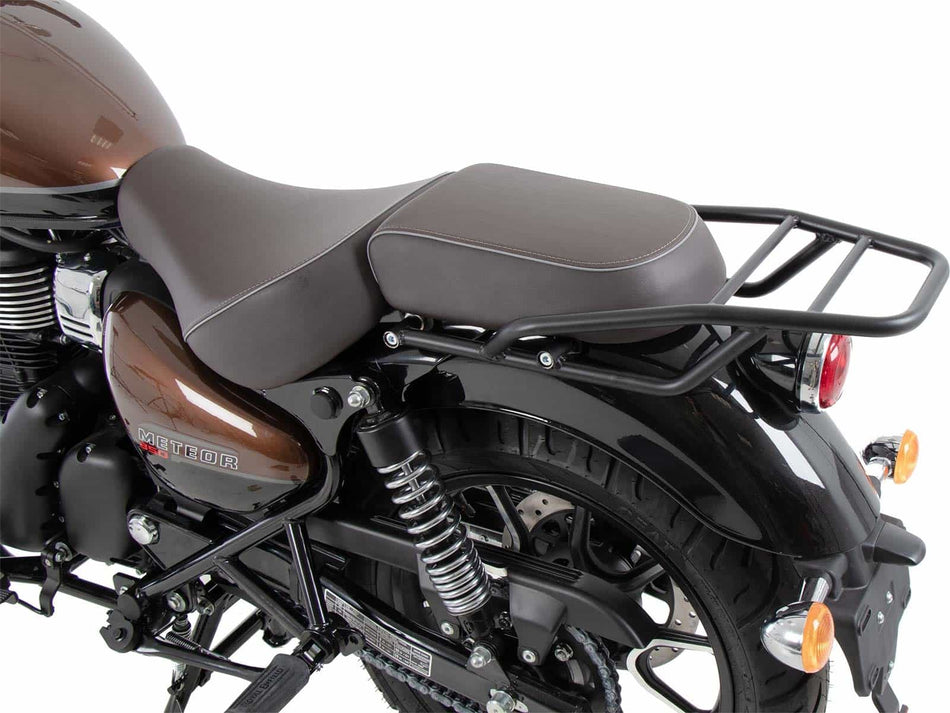 黑色管式後行李架 / 適用於 Royal Enfield Meteor 350 (2021-)