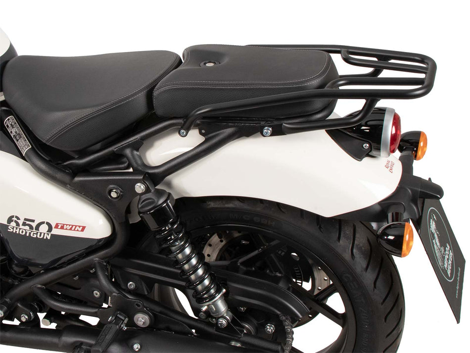 黑色管式後行李架 / 適用於 Royal Enfield Shotgun 650 (2024-)
