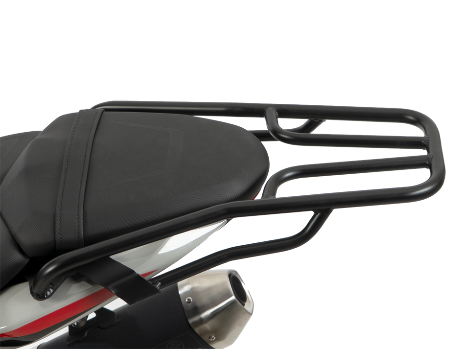 黑色管式後行李架 / 適用於 Triumph Trident 800 (2026-)