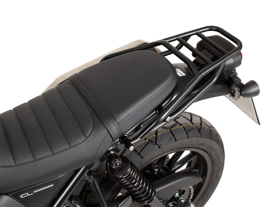 黑色管式後行李架 / 適用於 Honda CL 500 (2023-)