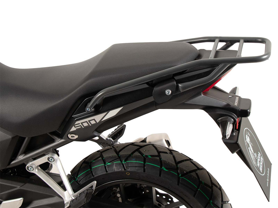 深灰色管式後行李架 / 適用於 Honda CB 500 X (2019-2023)