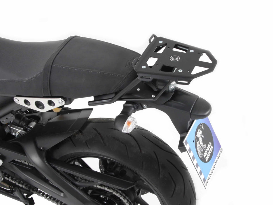 黑色軟式後行李架 / Minirack / 適用於 Yamaha XSR 900 (2016-2021)