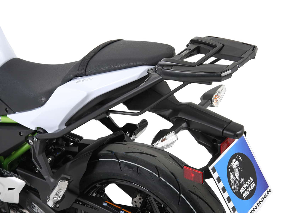 黑色後箱架 / Easyrack / 適用於 Kawasaki Z 650 (2017-)