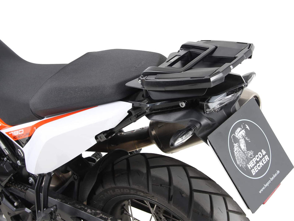 黑色後箱架 / Easyrack / 適用於 KTM 790 Adv / R (2019-2021)