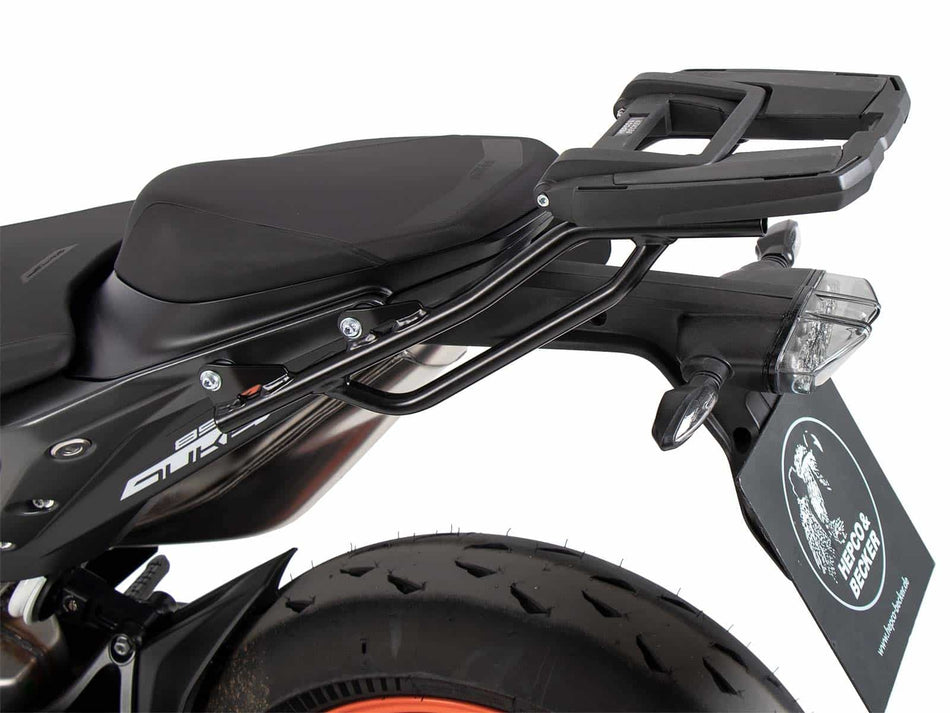 黑色後箱架 / Easyrack / 適用於 KTM 890 Duke R (2020-2023)