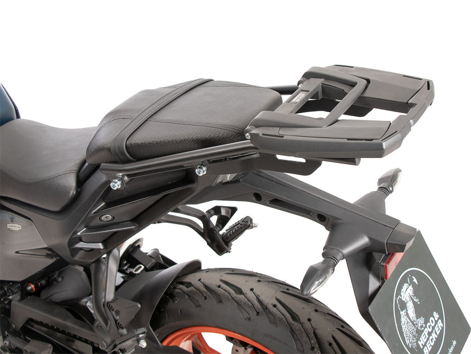 黑色後箱架 / Easyrack / 適用於 KTM 125 Duke (2024-)