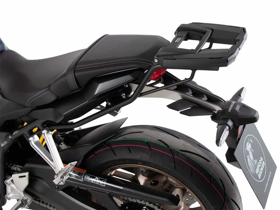 黑色後箱架 / Easyrack / 適用於 Honda CB 650 R (2021-2023)