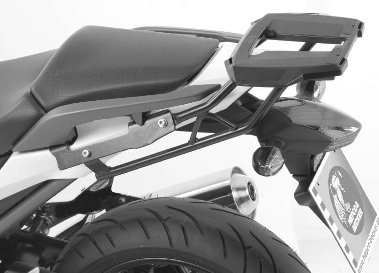 黑色後箱架 / Easyrack / 適用於 Honda NC 700 S, 750 S / DCT