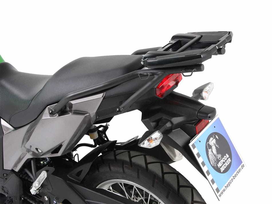 黑色後箱架 / Easyrack / 適用於 Kawasaki Versys-X 300 / Urban / Adv (2017-)