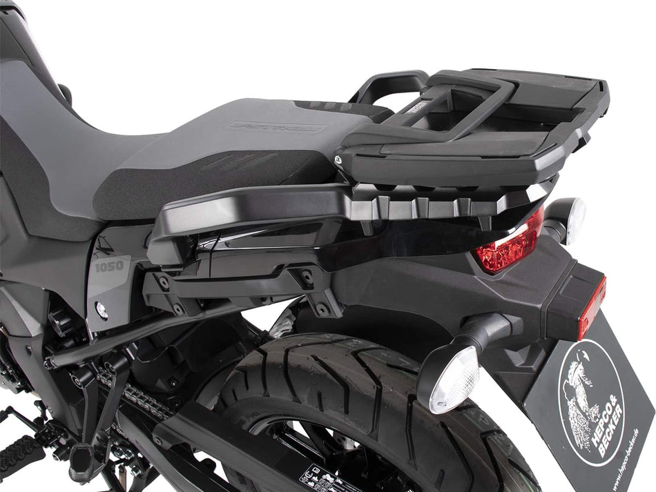 黑色後箱架（需搭配原廠後貨架使）/ Easyrack / 適用於 Suzuki V-Strom 1050 / XT (2020-2022)