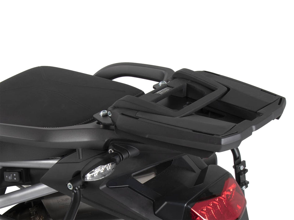 黑色後箱架（搭配原廠後貨架使用）/ Easyrack / 適用於 Triumph Tiger 900 / Rally / GT / PRO (2020-2023)