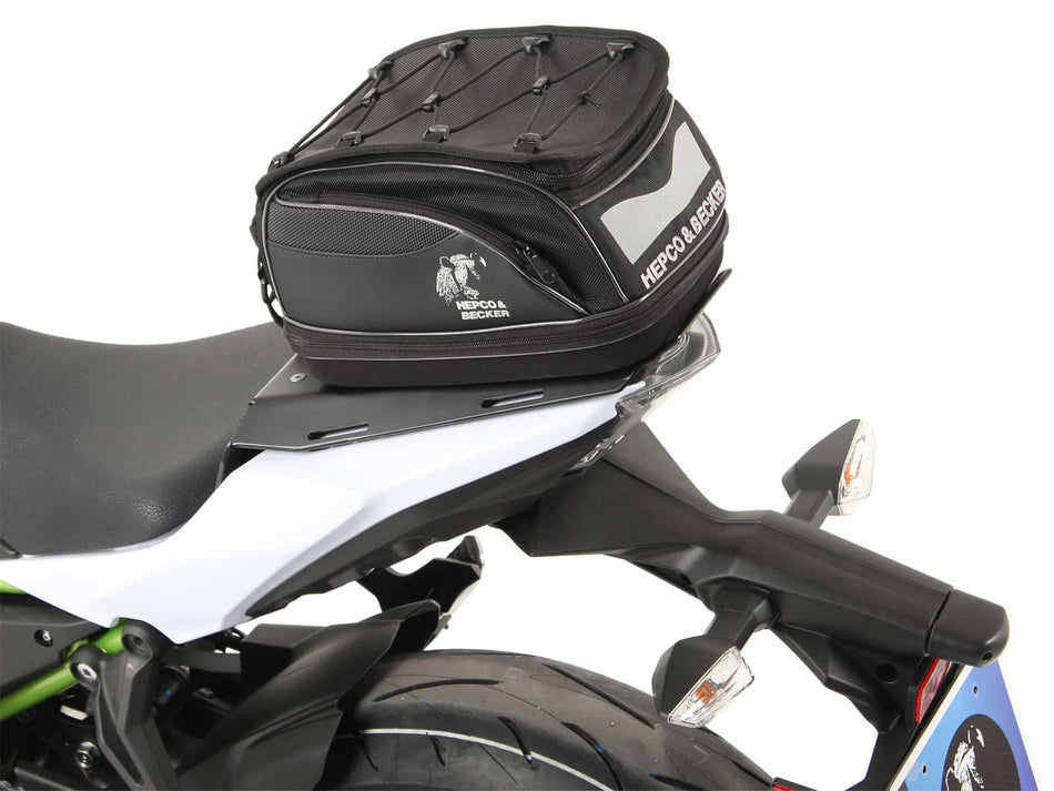 黑色運動型後座架 / Sportrack / 適用於 Kawasaki Z 650 (2017-)