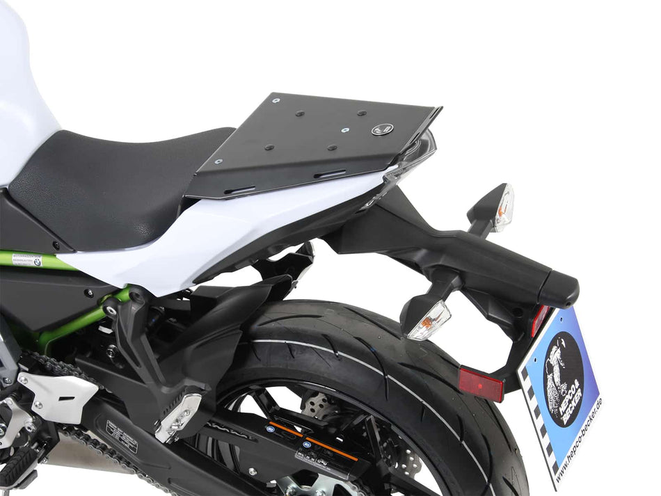 黑色運動型後座架 / Sportrack / 適用於 Kawasaki Z 650 (2017-)