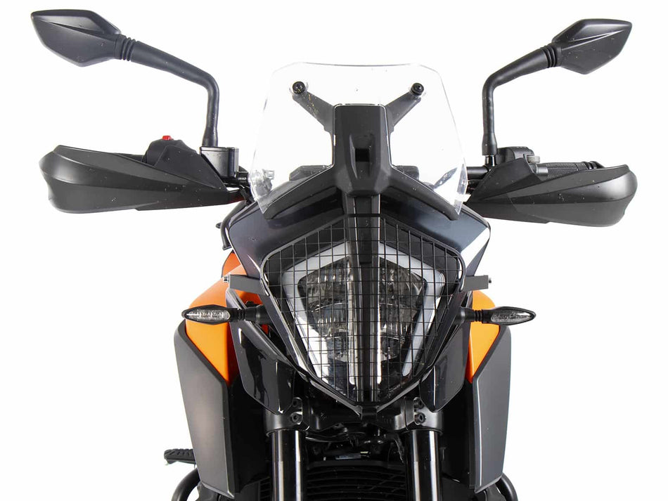 黑色頭燈護網 / 適用於 KTM 390 Adv (2020-2024)