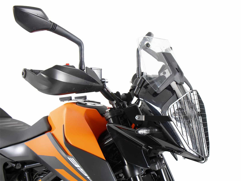 黑色頭燈護網 / 適用於 KTM 390 Adv (2020-2024)