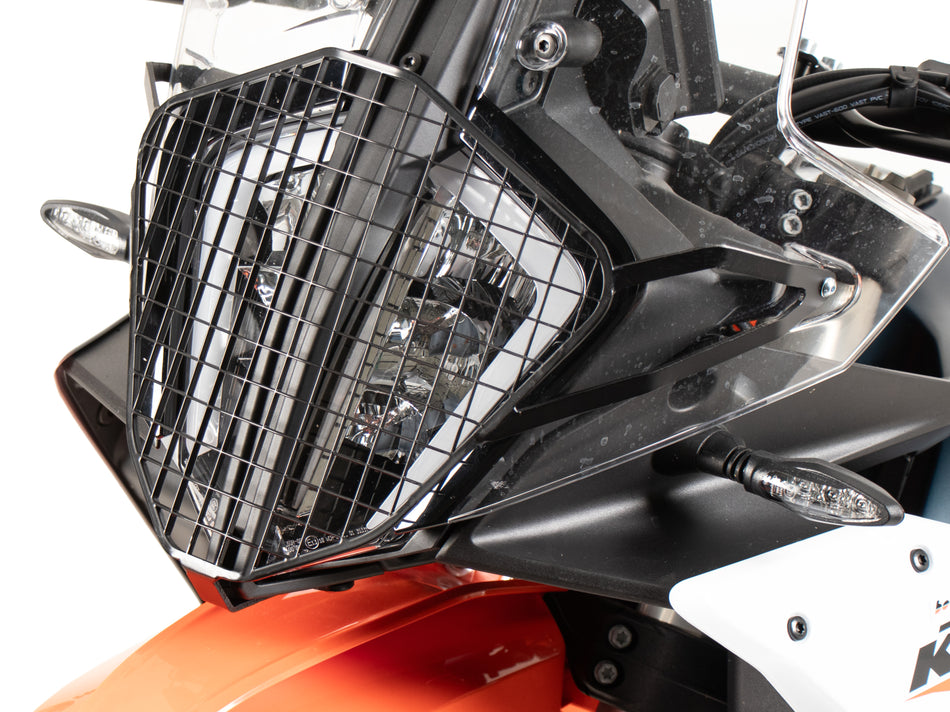 黑色頭燈護網 / 適用於 KTM 790 Adv (2024-)
