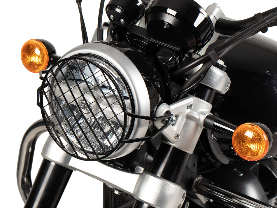 黑色頭燈護片 / 適用於 Royal Enfield Super Meteor 650 (2023-)