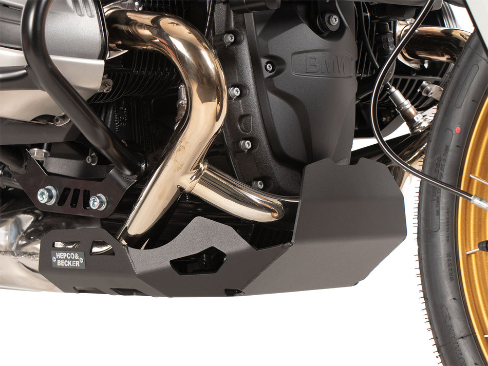 黑色引擎下護板 / 適用於 BMW R 12 G/S (2025-)