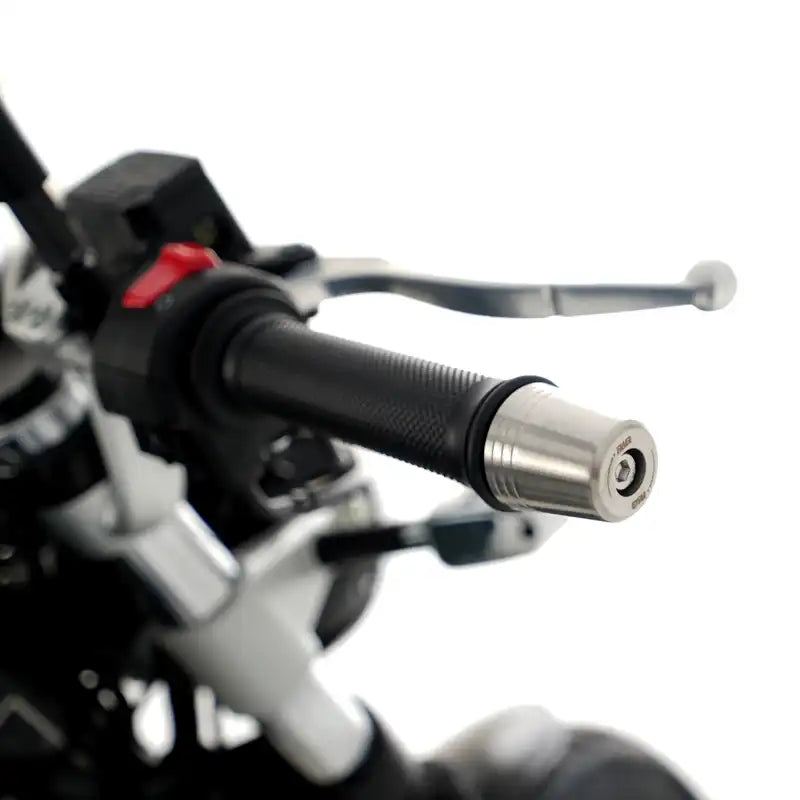 不鏽鋼把手端防摔滑塊（無端子鏡）/ 適用於多款 Triumph 車型