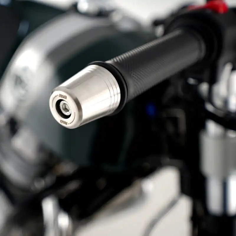 不鏽鋼把手端防摔滑塊（無端子鏡）/ 適用於多款 Triumph 車型