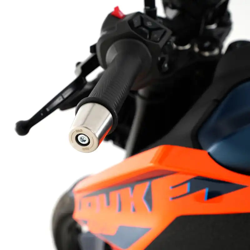 不鏽鋼把手端防摔滑塊 / 適用於 KTM RC 390 / RC 200/ RC 125, Duke 125 /250/390