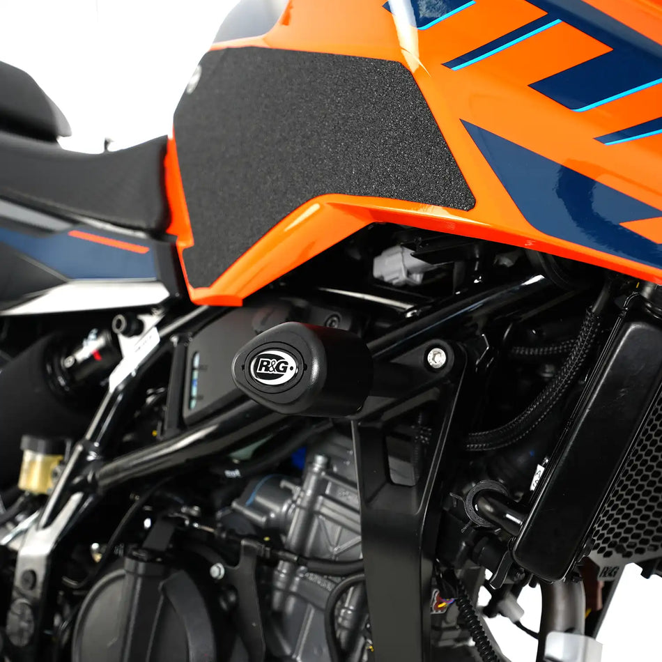 Aero 黑色造型防倒球 / 適用於 KTM 125/250/390, Husqvarna Vitpilen 401