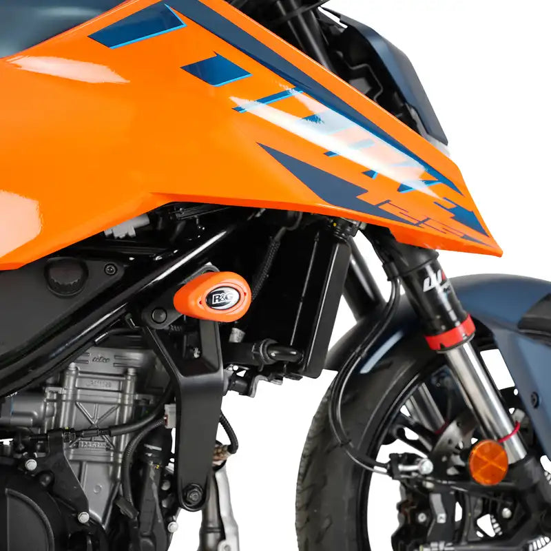 Aero 橘色造型防倒球 / 適用於 KTM 125/250/390 (2024-)