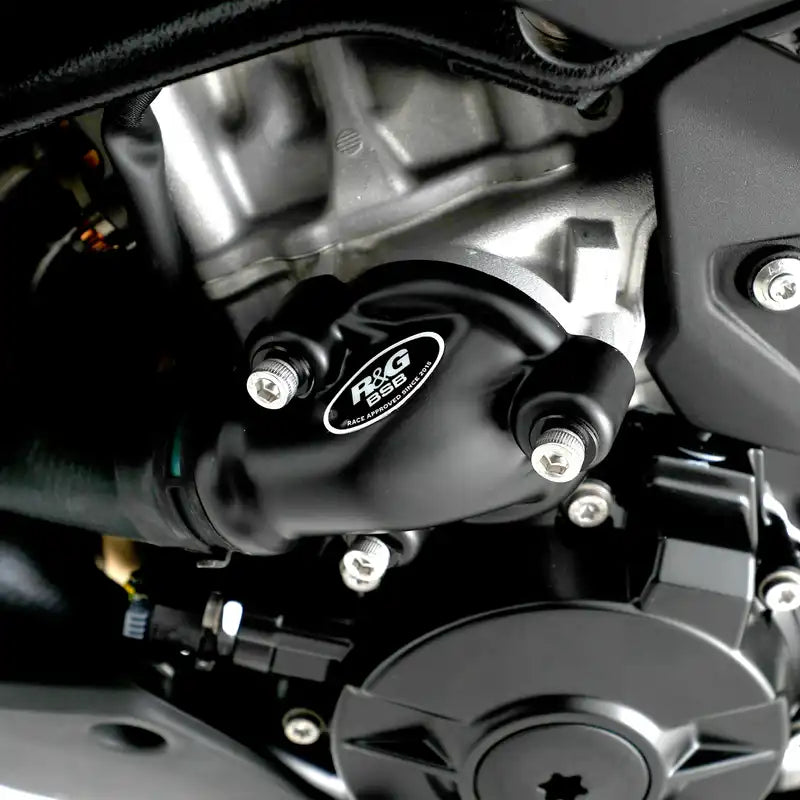 引擎護蓋（左側水幫浦護蓋，公路／賽道版） / 適用於 MW S1000RR & S1000R / Sport/ M Sport & M1000RR & M1000R, M1000XR