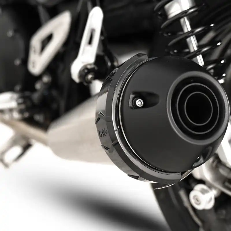 排氣管護蓋（4.5 吋至 5.5 吋，尾段保護套）/ 適用於 Yamaha XSR 700, Kawasaki Z900RS, Honda CMX500 Rebel, CRF 300 Rally