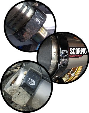 排氣管護蓋 / 適用於 Yoshimura R-77