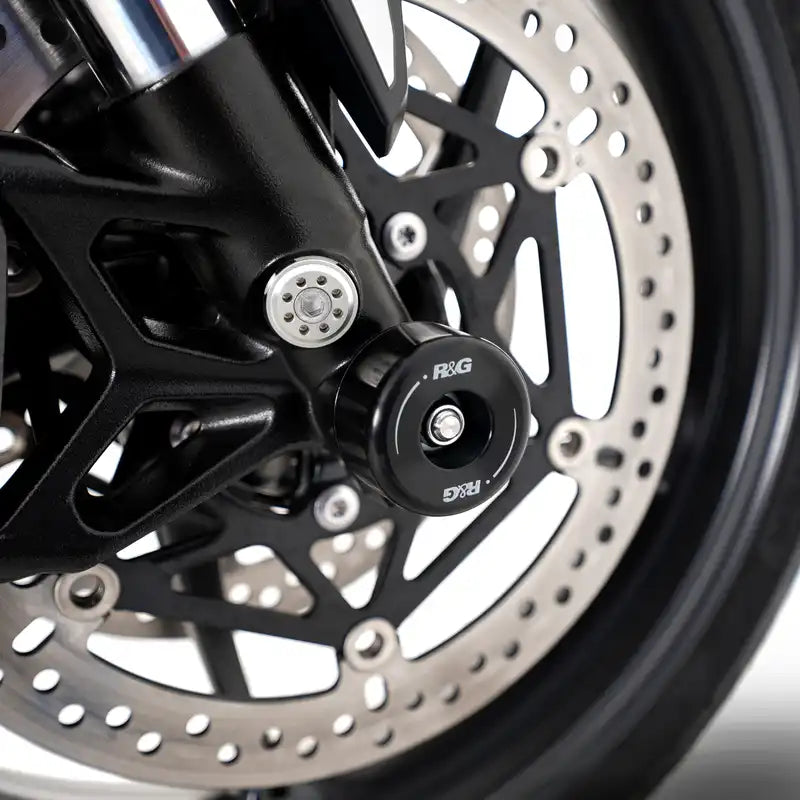 前叉防倒球 / 適用於 Triumph Daytona 675, Daytona 660, Street Triple RX, Street Triple R / RS 765, Street Triple S 765, Street Triple 765 RX, Daytona Moto2™ 765, Trident 660, Tiger Sport 800, Ti