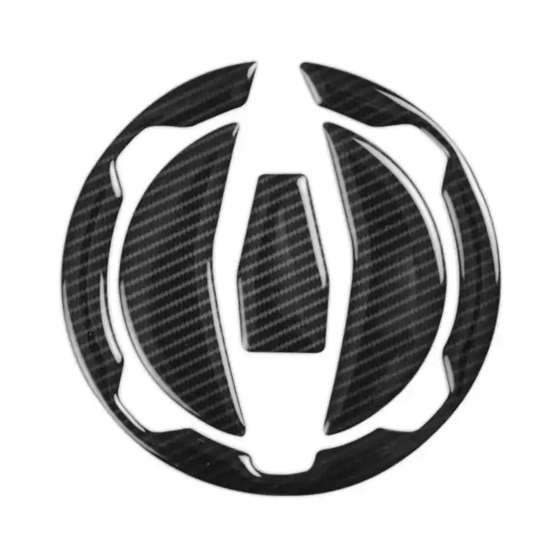 紅色動感碳纖維油箱蓋護片 / 適用於 Kawasaki 車款