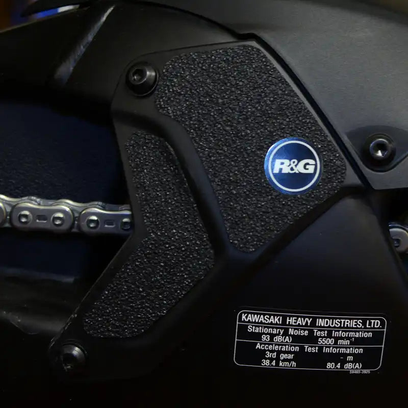 腳跟護板貼套件（三件套） / 適用於 Kawasaki Ninja H2 SX (2018-2024)