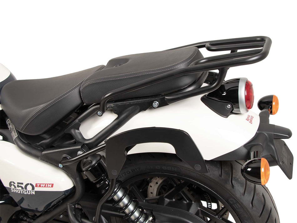 黑色管式後行李架 / 適用於 Royal Enfield Shotgun 650 (2024-)