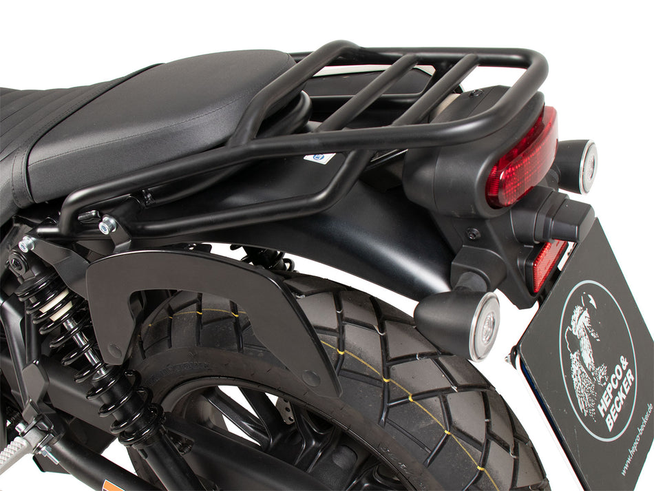 黑色管式後行李架 / 適用於 Honda CL 500 (2023-)