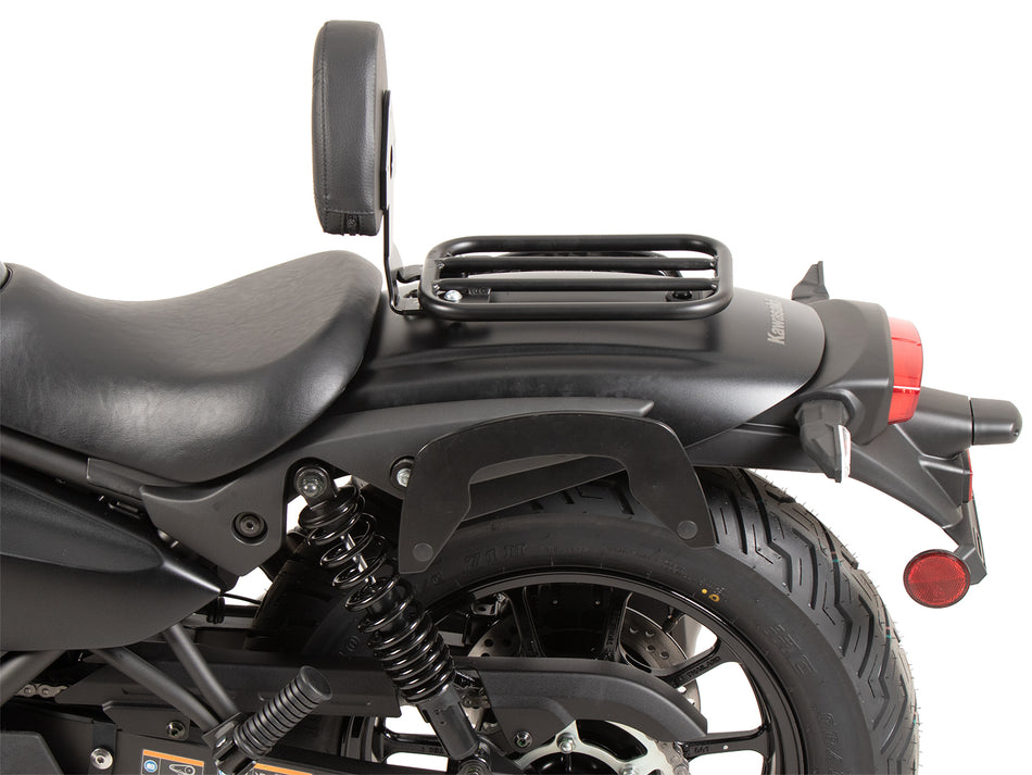 黑色含靠背單座後貨架 / 適用於 Kawasaki Eliminator 500 (2024-)