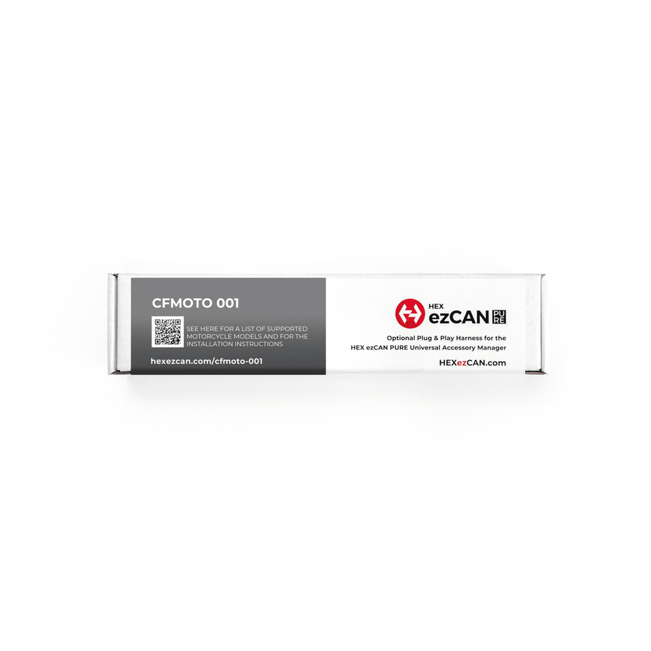 HEX ezCAN PURE – CFMOTO 450 (2024-) 專用直上型輸入訊號線組（選配）