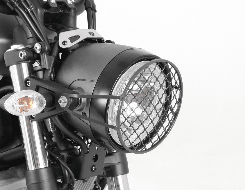 黑色頭燈護片 / 適用於 Yamaha XSR 700 / Xtribute (2016-2021)