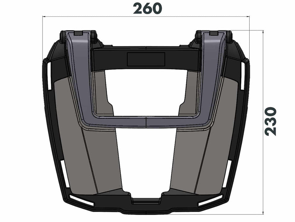 後箱架 / Easyrack / 適用於 Suzuki GSX 1300 R Hayabusa (2008-2020)