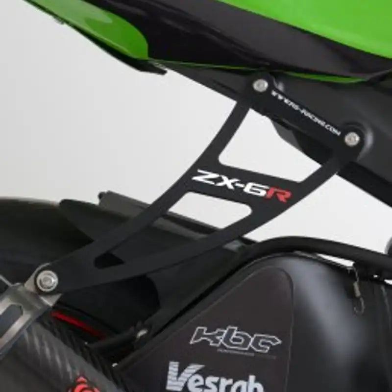 排氣管吊架與乘客腳踏塞套件 / 適用於 Kawasaki ZX6R
