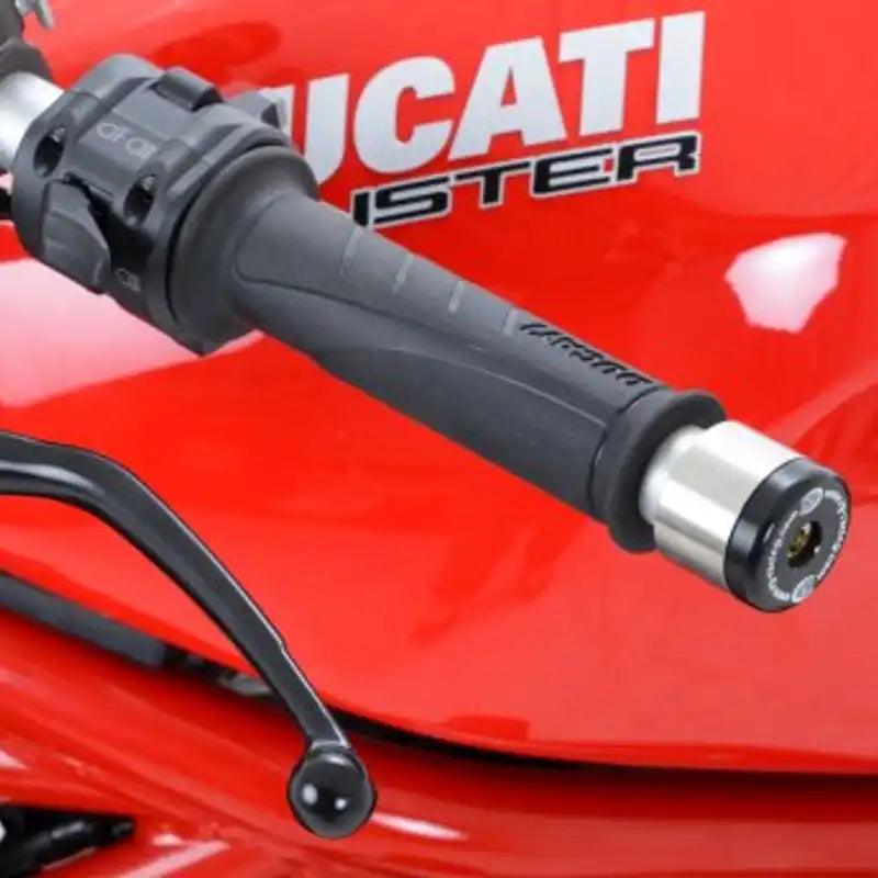 把手端防摔滑塊 / 適用於 Renthal, LSL Bars, Ducati 848/Diavel, Monster 1200 & S, KTM RC125/200, Fantic Caballero 500 Scrambler